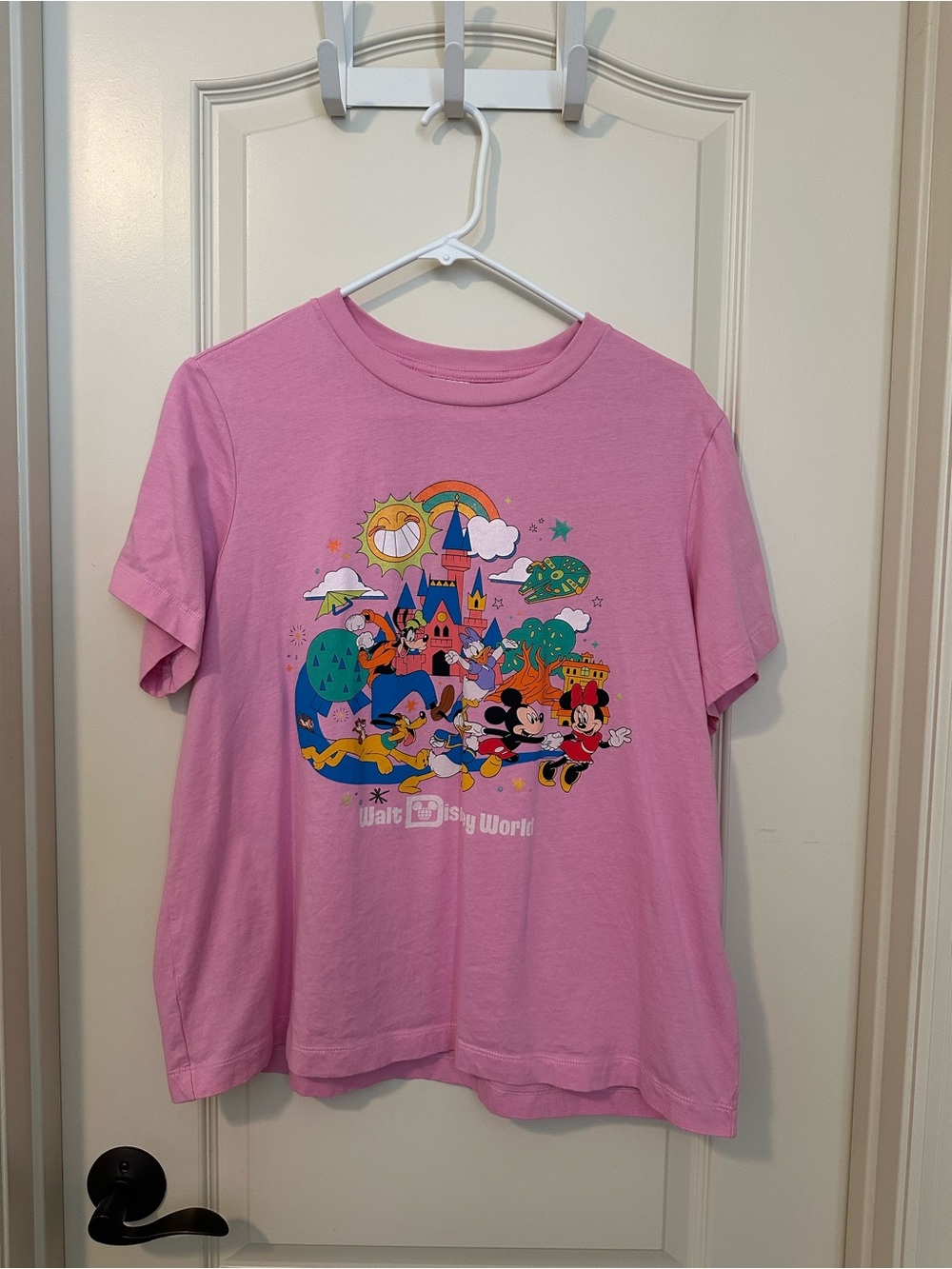 Disney Parks WDW Play In The Park Women’s Pink Shirt Size Medium